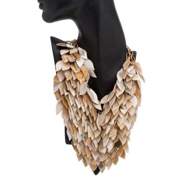 Ashley Pittman Light Horn Tanzu Statement Necklace - Picture 4 of 4
